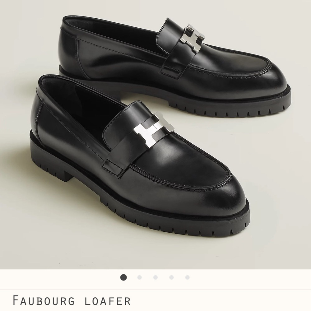 Hermes Faubourg Loafers